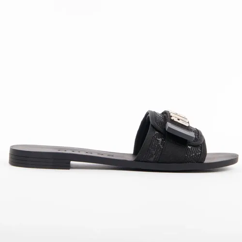 Claquette Guess Elyze 3 Femme Noir - Guess - Modalova