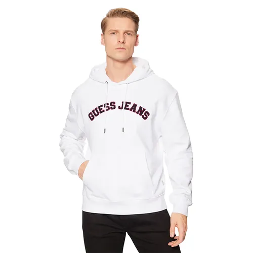 Sweat Guess G force Homme Blanc - Guess - Modalova