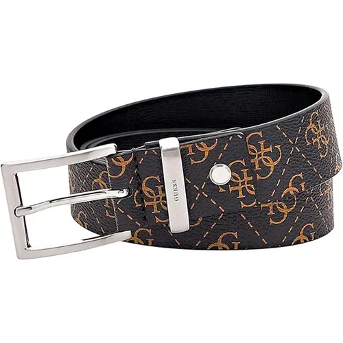 Ceinture Guess Vezzola Homme Marron - Guess - Modalova