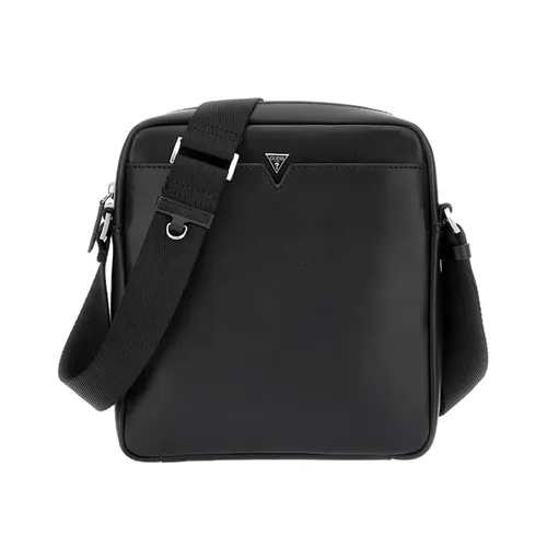 Sacoche Guess Firenze Homme Noir - Guess - Modalova