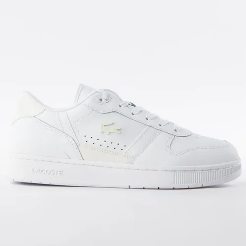 Basket Lacoste T clip Femme Blanc - Lacoste - Modalova