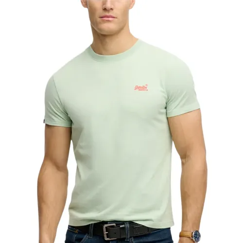 T shirt Superdry Vintage Homme Vert - Superdry - Modalova