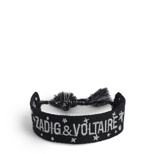 Bracelet Tissé Zadig Black - Femme - Zadig & Voltaire - Modalova