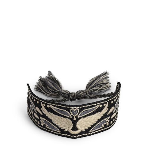 Bracelet Tissé Zadig Black - Femme - Zadig & Voltaire - Modalova