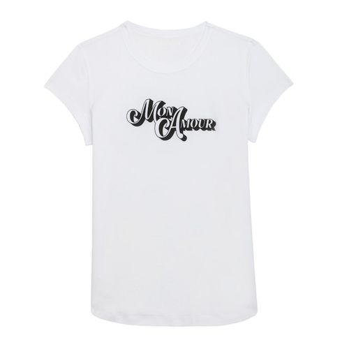 T-shirt Woop Amour Blanc - Taille S - Zadig & Voltaire - Modalova