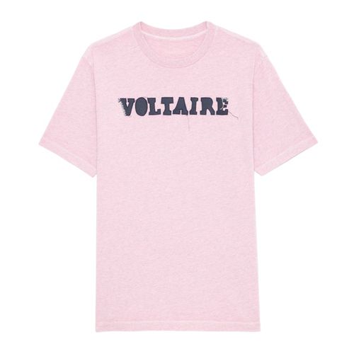 T-shirt Edwin Voltaire Cameo Pink - Taille S - Zadig & Voltaire - Modalova