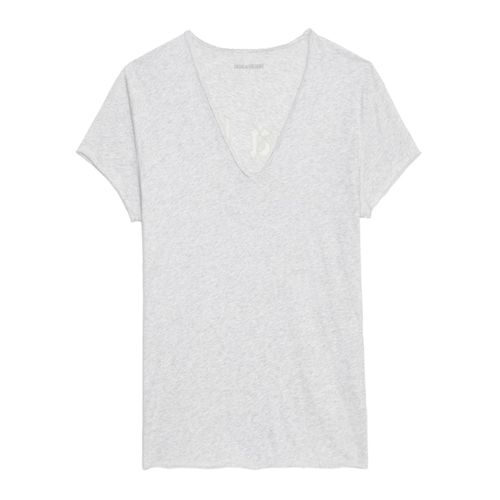 T-shirt Story Gris Chine Clai - Taille XS - Zadig & Voltaire - Modalova