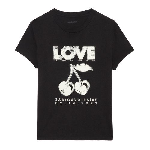 T-shirt Walk Black - Taille XS - Zadig&Voltaire - Modalova