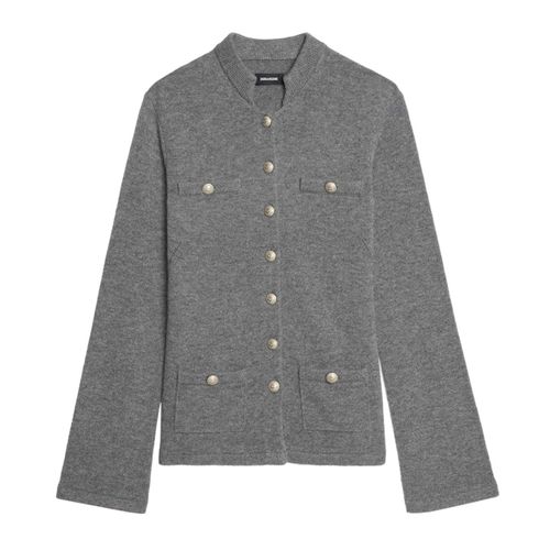 Cardigan Lucy Anthracite - Taille L - Zadig&Voltaire - Modalova