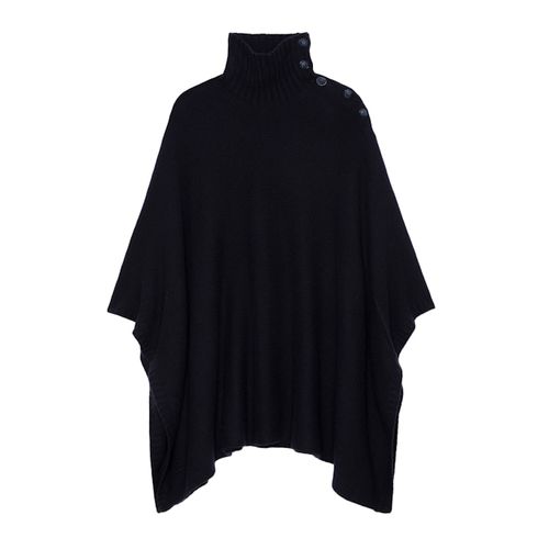 Poncho Palma 100% Cachemire Encre - Zadig & Voltaire - Modalova