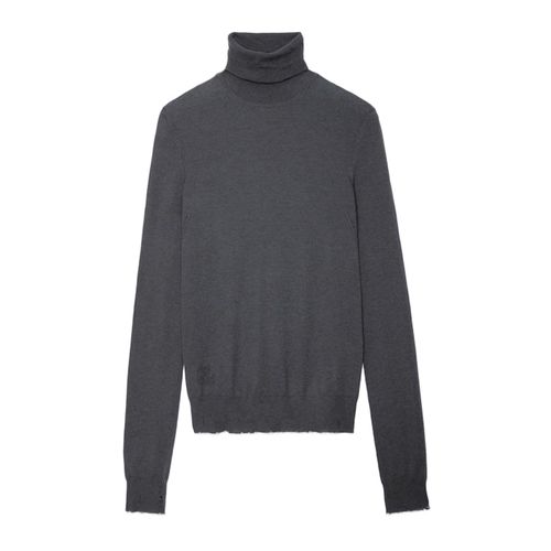 Pull Bobby 100% Cachemire Ardoise - Taille XS - Zadig & Voltaire - Modalova