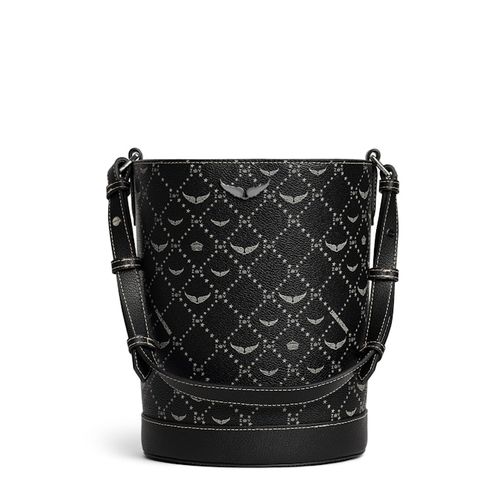 Sac Z Bucket Monogram Black - Femme - Zadig & Voltaire - Modalova