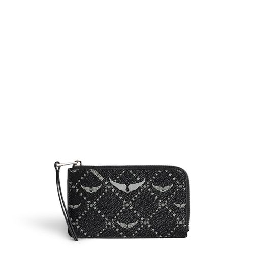 Porte-cartes Zv Card Monogram Black - Zadig&Voltaire - Modalova