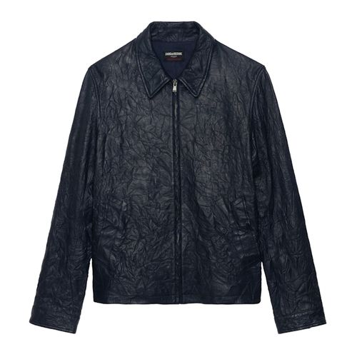 Blouson Loumy Cuir Encre - Taille M - Zadig & Voltaire - Modalova