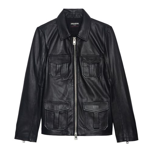 Blouson Lienna 100% Cuir Black - Taille XS - Zadig & Voltaire - Modalova