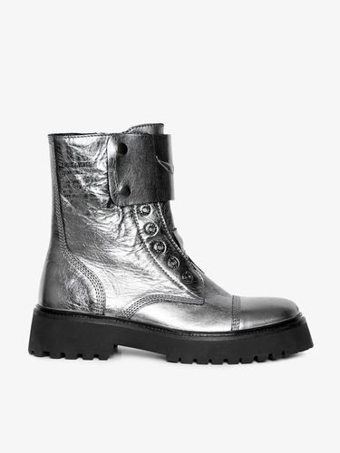Bottines Joe Fast Vintage Metal - Taille 36 - Zadig & Voltaire - Modalova