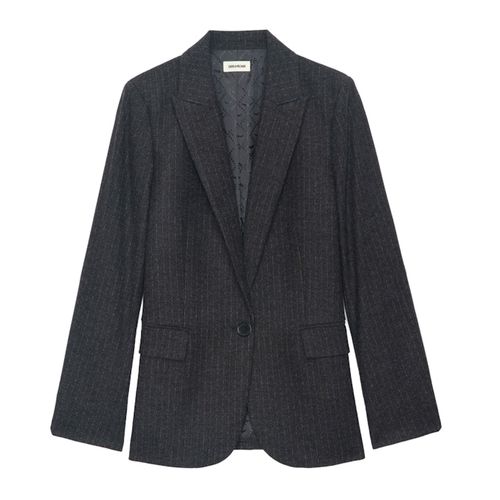 Blazer Valse Anthracite - Taille 34 - Zadig & Voltaire - Modalova