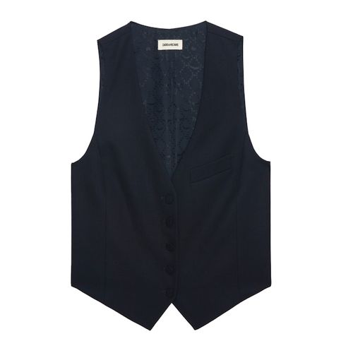 Blazer Emaux 100% Laine Encre - Taille 38 - Zadig&Voltaire - Modalova