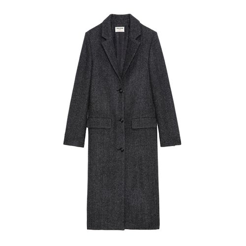 Manteau Mio Anthracite - Taille XS - Zadig & Voltaire - Modalova