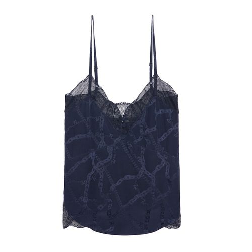 Caraco Cyoko 100% Soie - Taille S - Zadig & Voltaire - Modalova