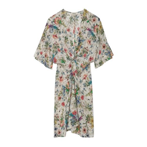 Robe Rozom 100% Soie Vanille - Taille S - Zadig&Voltaire - Modalova