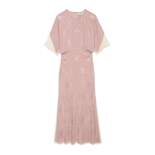 Robe Rey Soie Jacquard - Taille M - Zadig & Voltaire - Modalova