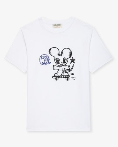 T-shirt Edwin White - Taille S - Zadig&Voltaire - Modalova