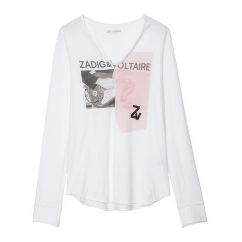 T-shirt Tunisien Photoprint - Taille M - - Zadig & Voltaire - Zadig & Voltaire (FR) - Modalova