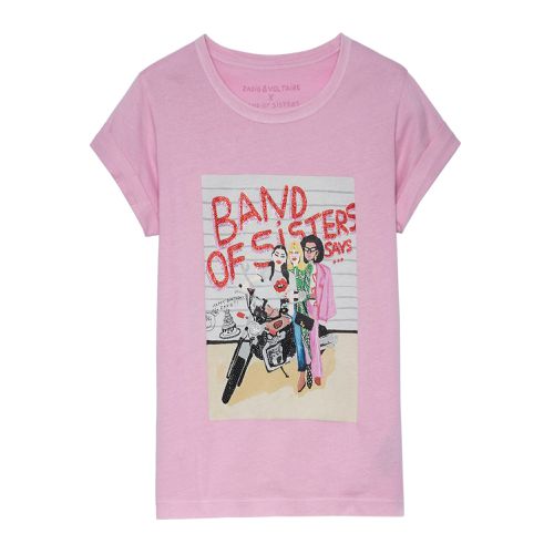 T-shirt Anya Band Of Sisters - Taille M - - Zadig & Voltaire - Zadig & Voltaire (FR) - Modalova