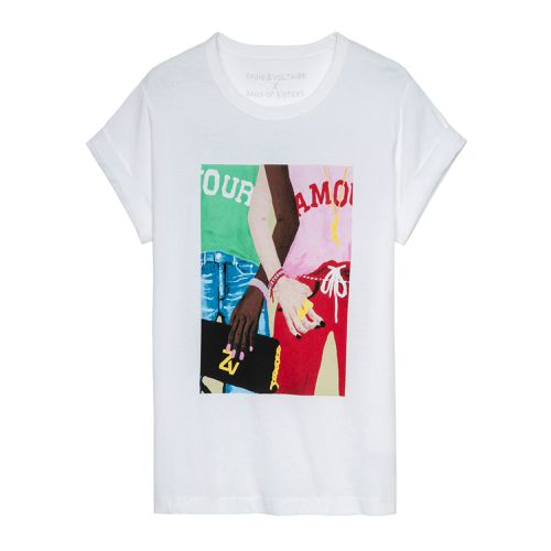 T-shirt Anya Band Of Sisters - Taille L - - Zadig & Voltaire - Zadig & Voltaire (FR) - Modalova