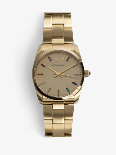 Montre Time2Love Shiny Gold - Femme - Zadig & Voltaire - Modalova