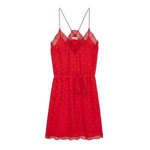 Robe Ristyz Soie Jacquard - Taille S - Zadig & Voltaire - Modalova