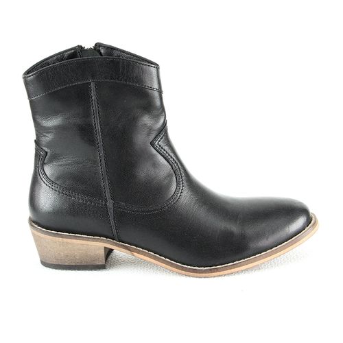 Boots en Cuir Cagla noires - Biscote - Modalova
