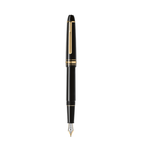 Stylo-Plume Meisterstück Classique Doré - Résine précieuse - MB132585 - Stylos Plume - MONTBLANC - Modalova