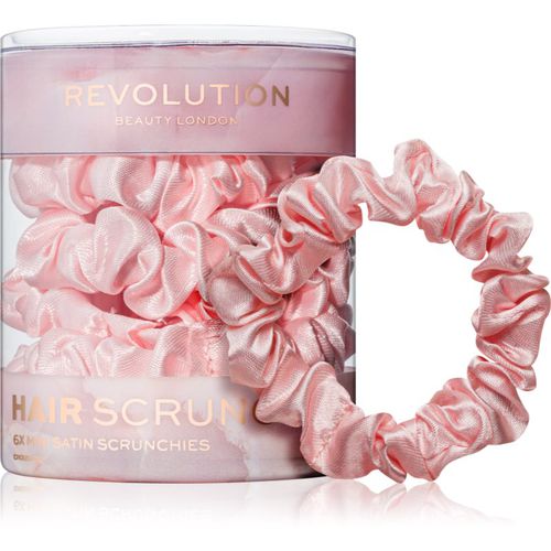 Mini Scrunchies élastiques à cheveux 6 pcs - Makeup Revolution - Modalova