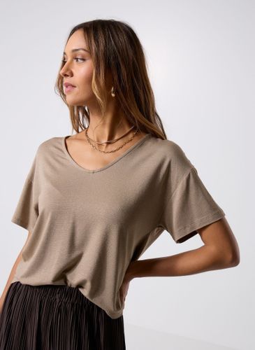 Vêtements Pcbillo Oversized Tee Lurex Stripes Noos - Pieces - Modalova