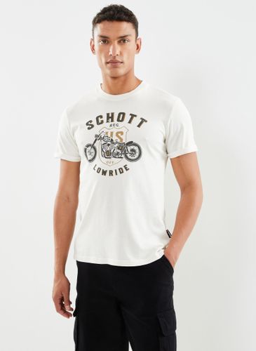 Vêtements Tshirt Col Rond Imprime Motor - Schott - Modalova