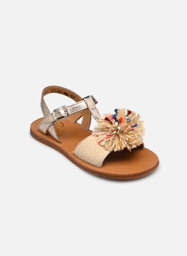 Sandales et nu-pieds Plagette Pompom pour Enfant - Pom d Api - Modalova