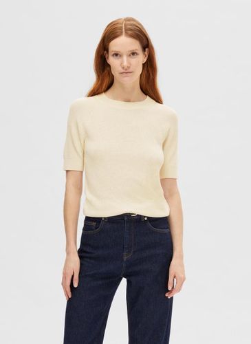 Vêtements Slfelinna New Ss Knit Top Noos pour Accessoires - Selected Femme - Modalova