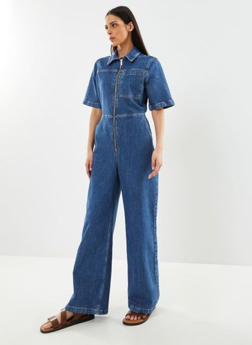 Vêtements Slfbella 2/4 Marine Blue Denim Jumpsuit pour Accessoires - Selected Femme - Modalova