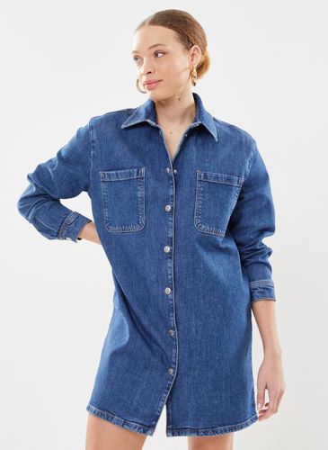 Vêtements Slfbella Ls Marine Blue Short Denim Dres pour Accessoires - Selected Femme - Modalova