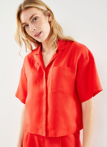 Vêtements Slflyra 2/4 Boxy Revers Linen Shirt B pour Accessoires - Selected Femme - Modalova