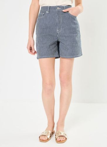 Vêtements Slfmyra Hw Stripe Denim Shorts pour Accessoires - Selected Femme - Modalova