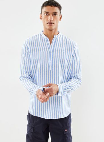 Vêtements JPRCCMAZE LINEN HALF PLACKET SHIRT L/S pour Accessoires - Jack & Jones - Modalova