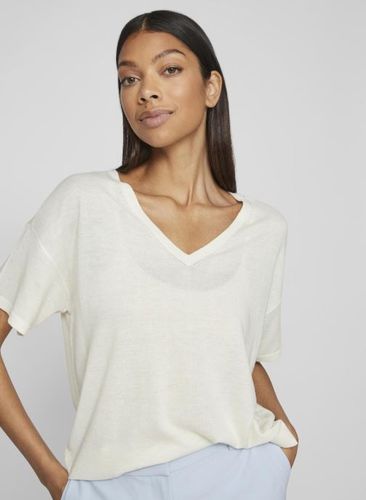 Vêtements Viabella Rev S/S V-Neck Knit Top - Noos pour Accessoires - Vila - Modalova