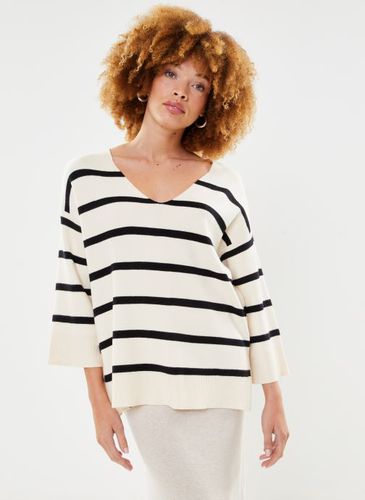 Vêtements Vmsaba 3/4 V-Nck Stripe Pullover Ga Noos pour Accessoires - Vero Moda - Modalova