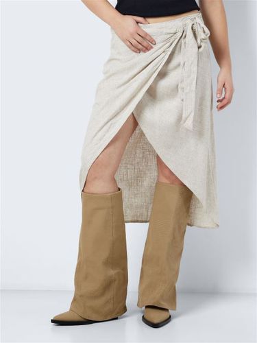 Vêtements Nmleilani Hw Wrap Midi Skirt Wvn pour Accessoires - Noisy May - Modalova