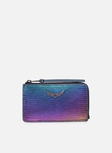 Petite Maroquinerie Zv Card Metal Embossed Iguana pour Sacs - Zadig & Voltaire - Modalova