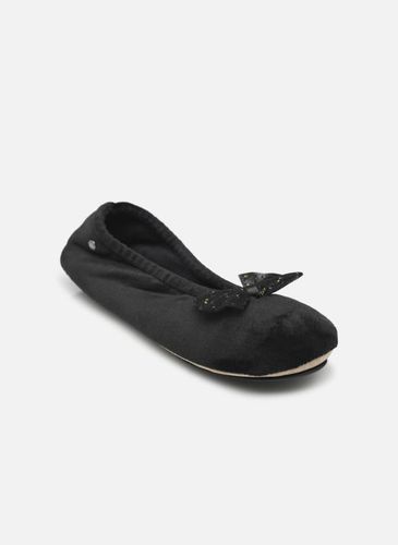 Chaussons Ballerines en microvelours nœud précieux W pour - Isotoner - Modalova