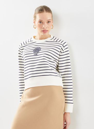 Vêtements Striped Monogram C-Neck Sweat pour Accessoires - GANT - Modalova